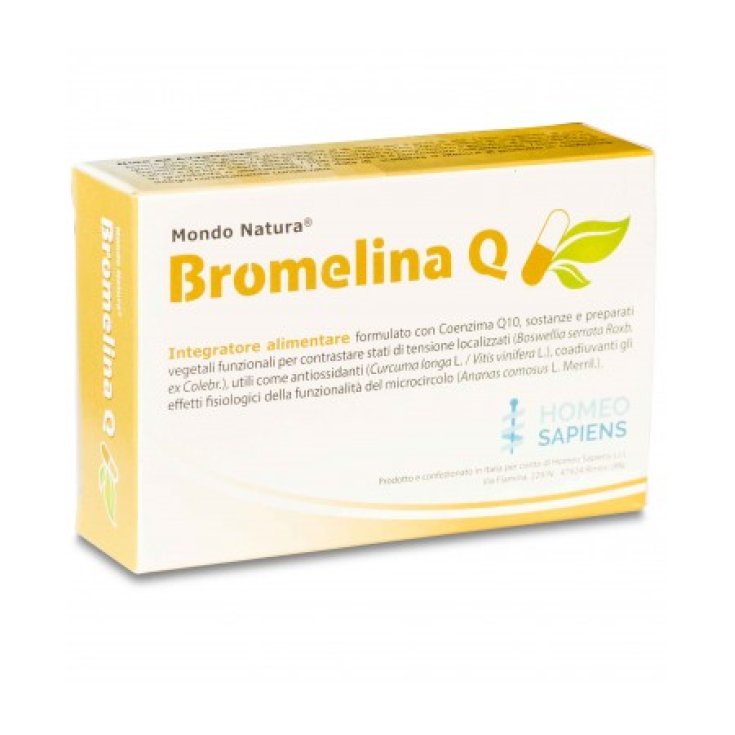 Bromélaïne Q Homeo Sapiens 30 Comprimés