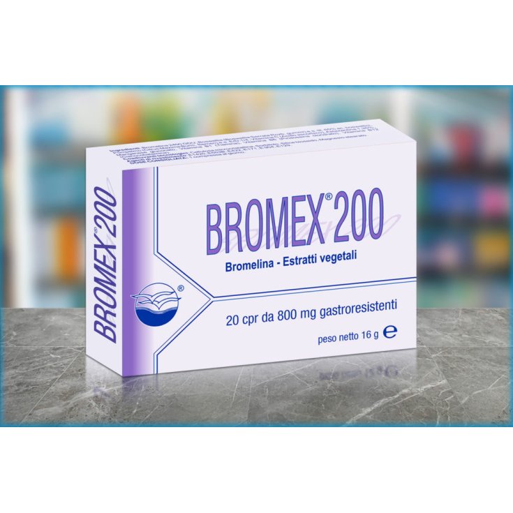 BROMEX 200 Farma Valens 20 Comprimés