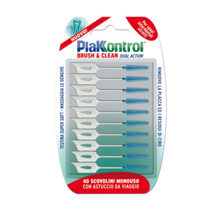 Brush & Clean Double Action PlaKKontrol® 40 Brosses