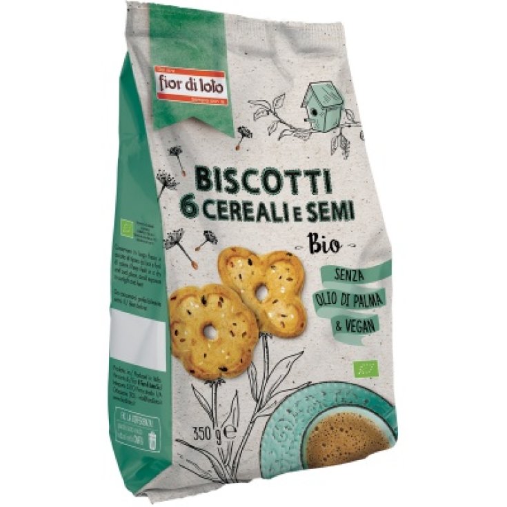 Biscuits 6 Céréales Fior Di Loto 350g