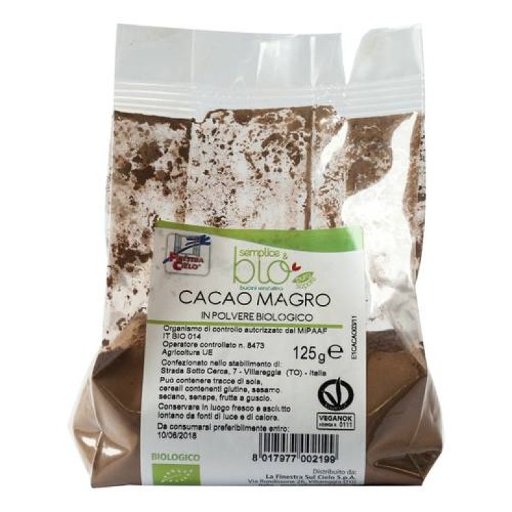 Cacao maigre bio 125g