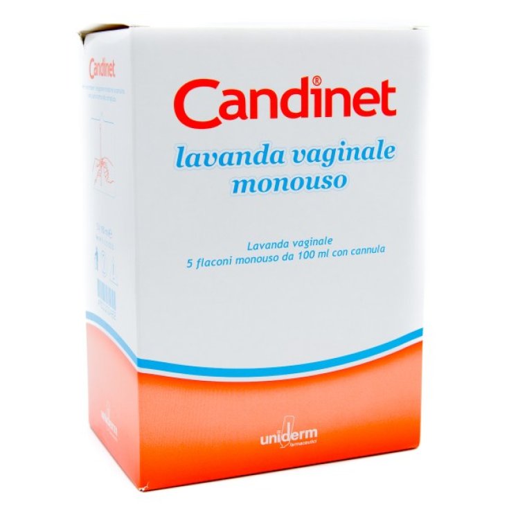 Candinet Vaginale Lavande Jetable UNIDERM 5 Faucons de 100 ml