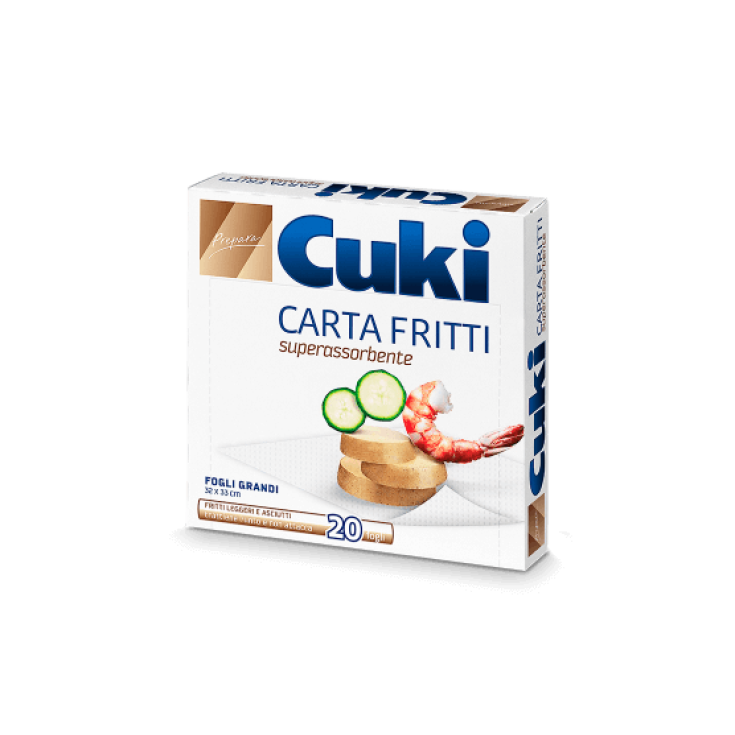 Cuki Fried Paper 20 grandes feuilles