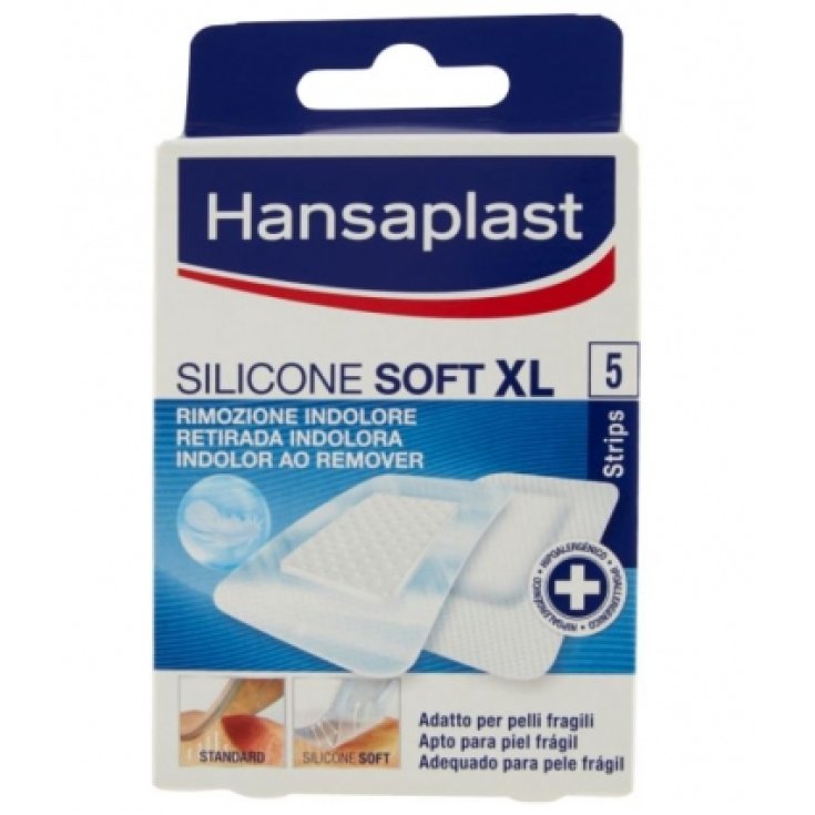 Silicone souple Xl Hansaplast 5 Pièces