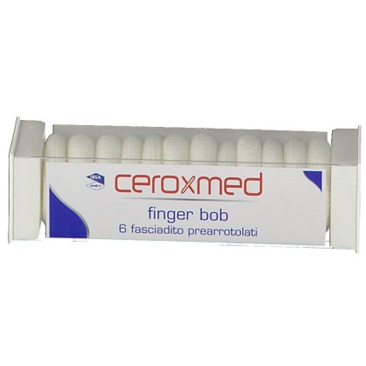 Ceroxmed Finger Bob IBSA 6 Blanc Roulé Bandeau