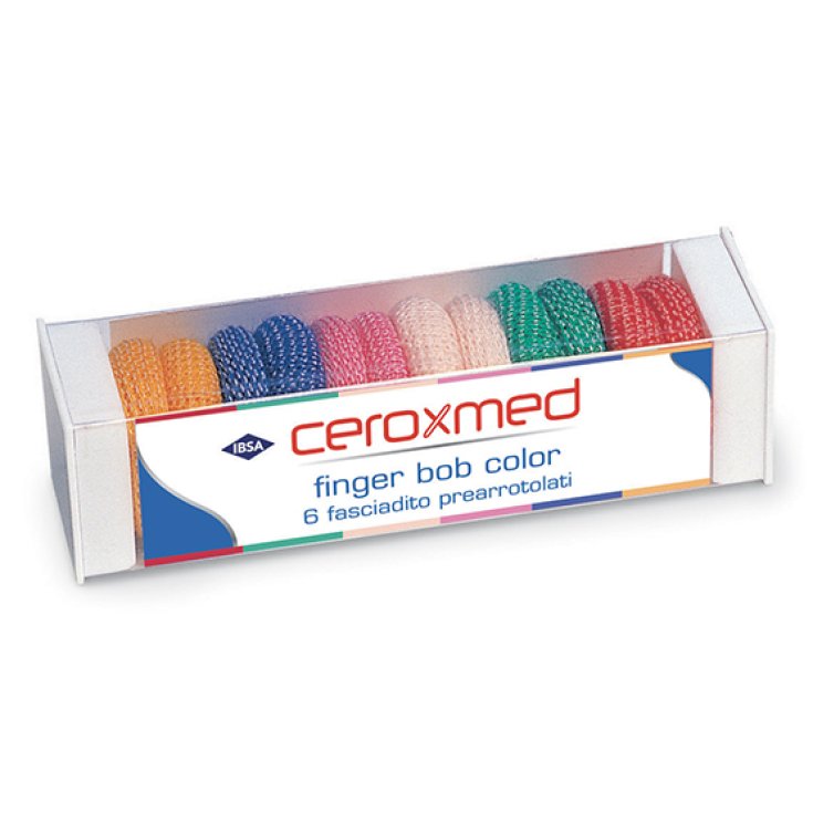 Serre-tête roulé Ceroxmed Finger Bob IBSA 6 couleurs