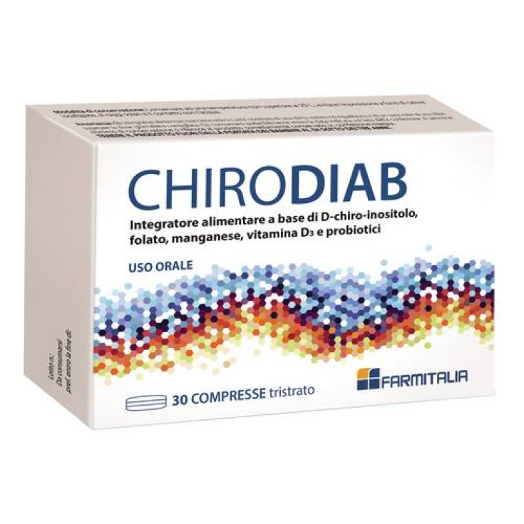 ChiroDIAB Farmitalia 30 Comprimés à trois couches