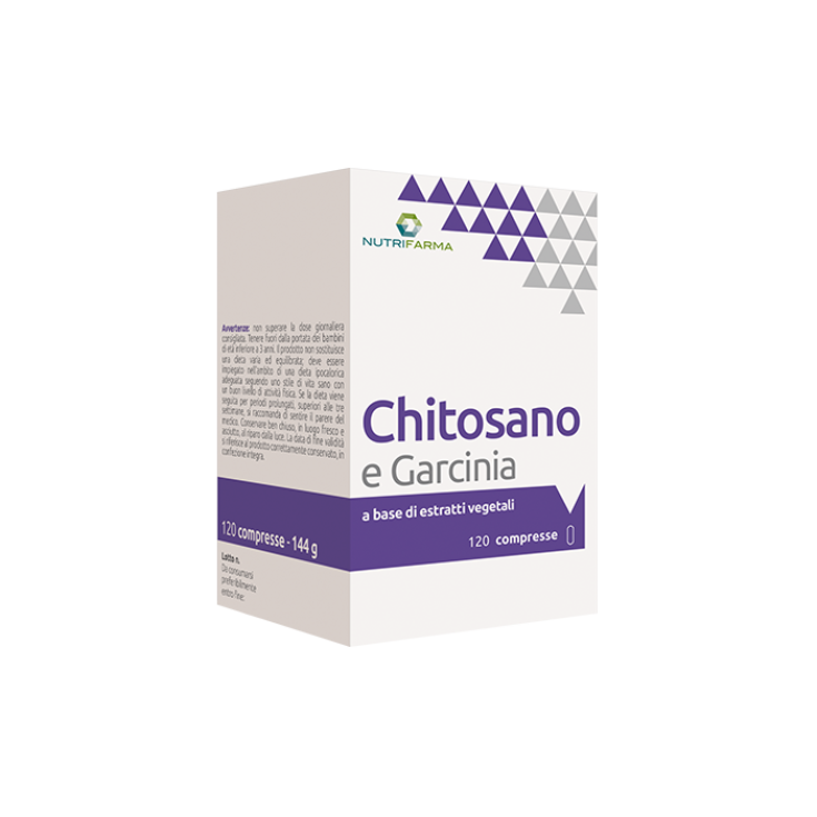 Chitosan et Garcinia NutriFarma d'Aqua Viva 120 Comprimés
