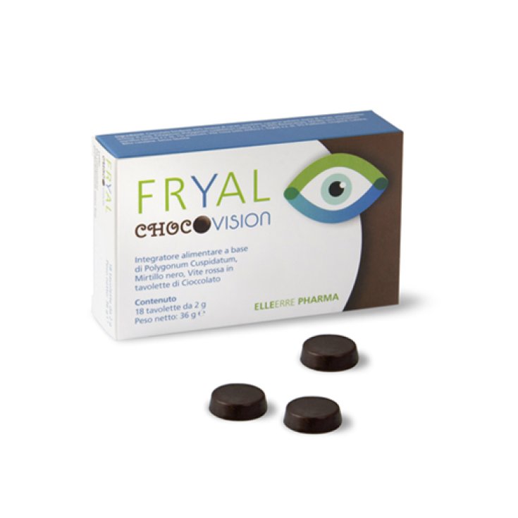 Fryal Choco Vision Ellerre Pharma 18 Comprimés