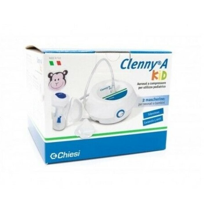 Clenny® A Aérosol KID A Compresseur pédiatrique Système Chiesi 1