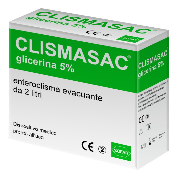Clismasac Glycérine 5% Sofar 2l