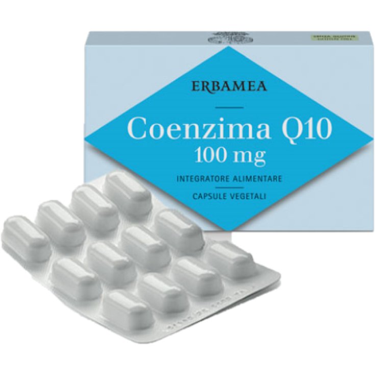 Coenzyme Q10 100mg Erbamea 24 Gélules