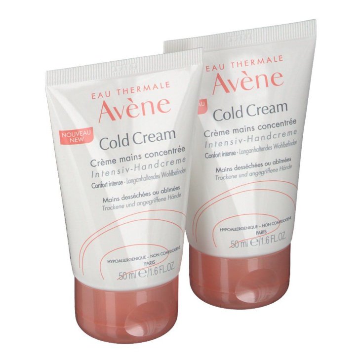 Avène Cold Cream Crème Mains 2x50ml
