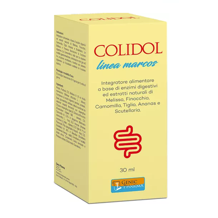 Colidol Ligne Marcos Genic Pharma Gouttes 30 ml