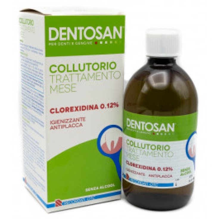 Bain de bouche Chlorhexidine 0,12% Dentosan® Recordati OTC 500ml