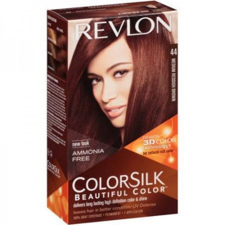 COLORSILK® Beautiful Color 3D ™ N.44 Brun cuivré moyen REVLON 1 Teinte