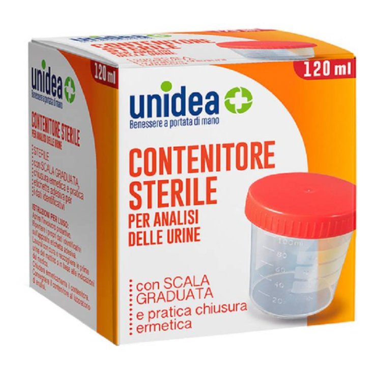 CONTENEUR D'URINE STÉRILE unidea 120ml