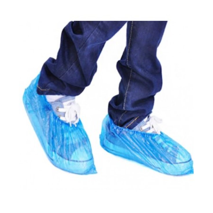 Surchaussures En Polyéthylène Chloré CPE Rouleau De 100 Pièces