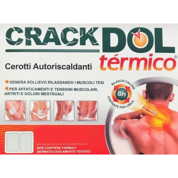 Patchs auto-chauffants CrackDOL® Thermal ShedirPharma® 3