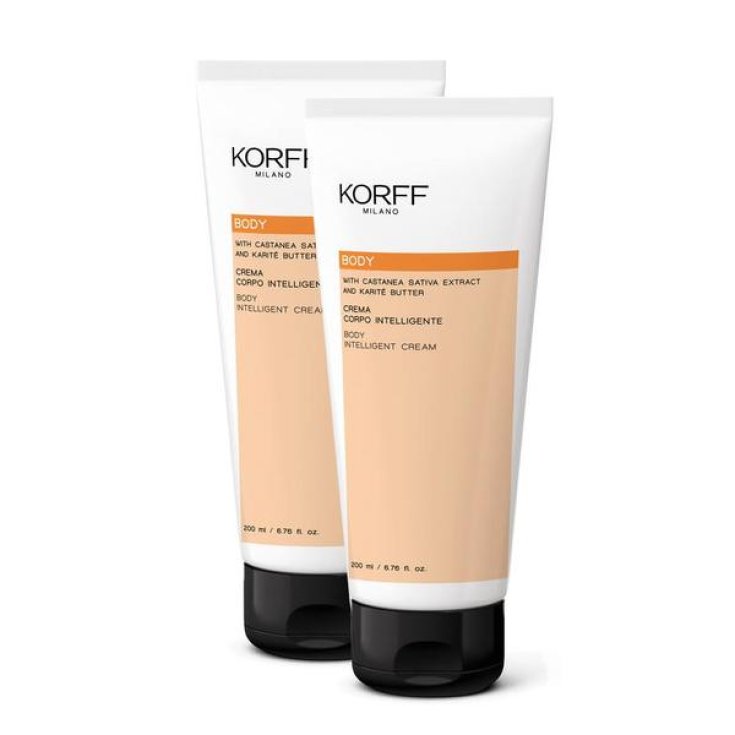 Korff Double Pack Crème Corporelle Intelligente 2x200ml