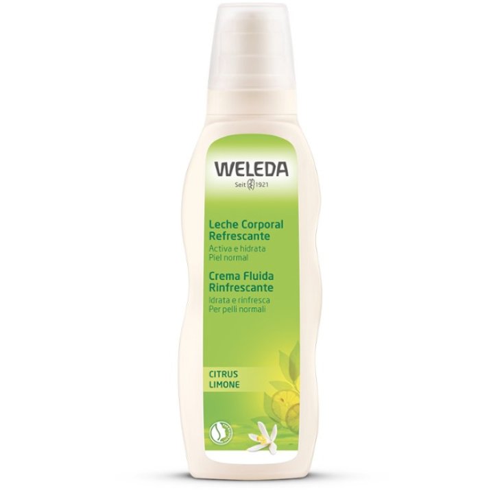 Weleda Citron Crème Fluide Soin Hydratant 200 ml