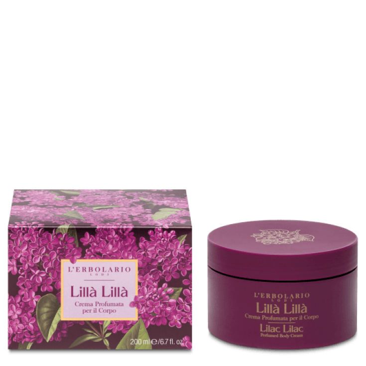 Lilas Crème Corporelle Parfumée Lilas L'Erbolario 200ml