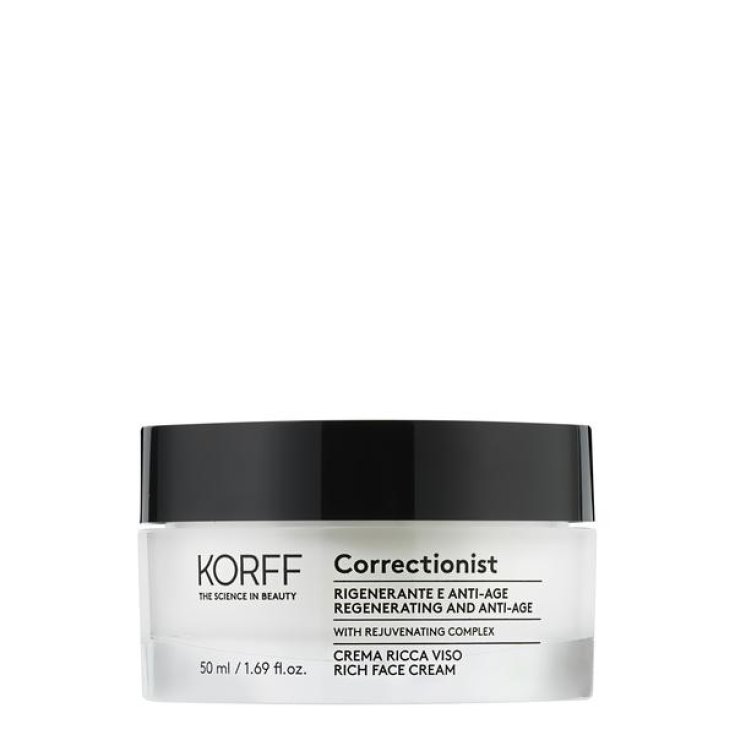 KORFF Crème Visage Riche Correctionniste Anti-Âge Régénérante 50 ml