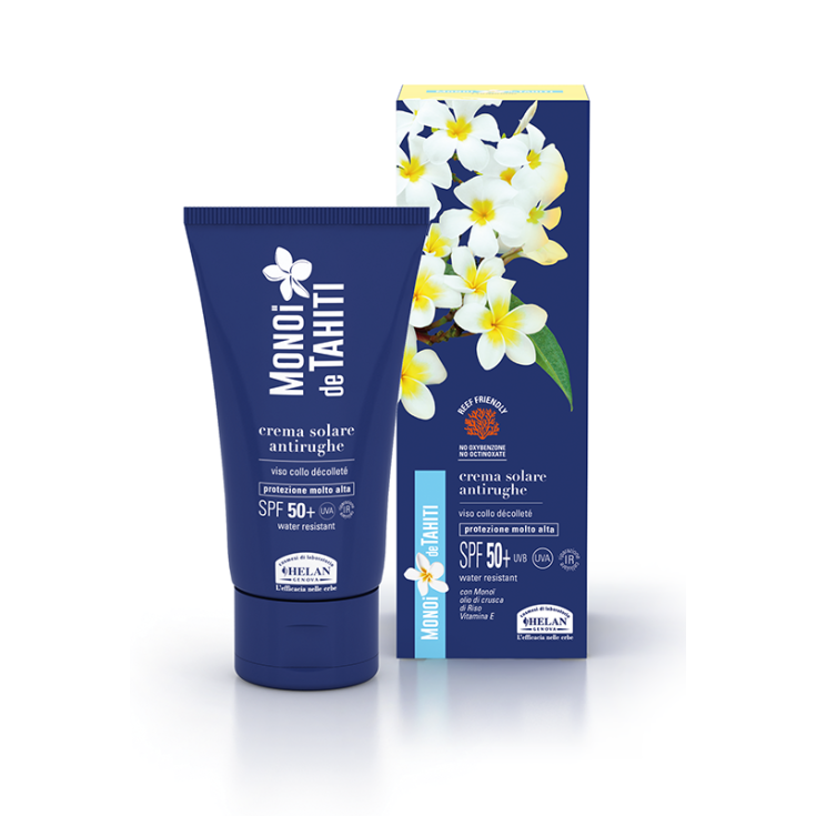 Crème Solaire Anti-Rides Spf50 + Helan 75 ml