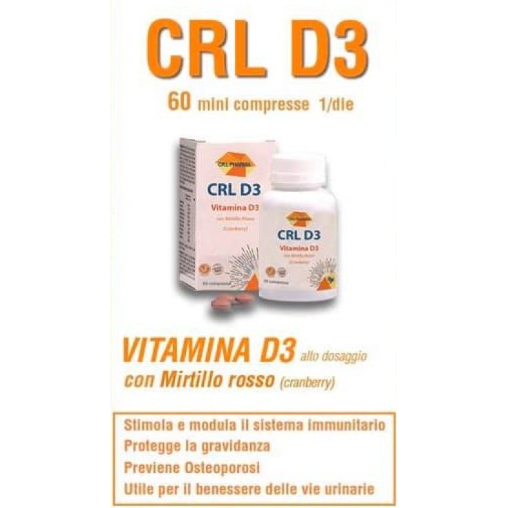 Crl D3 Cr.L. Pharma 60 Comprimés