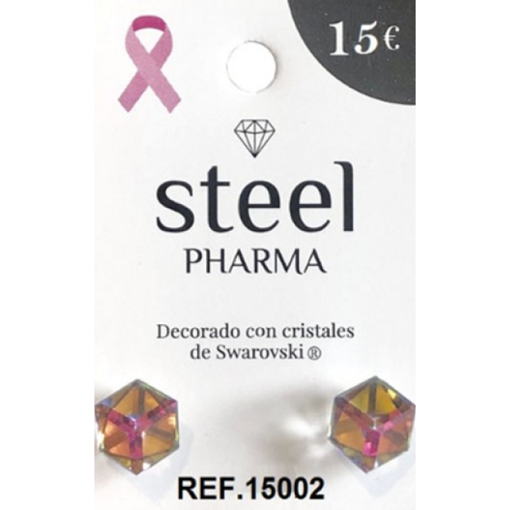 Cube Vitral 6 Acier Pharma 1 Paire