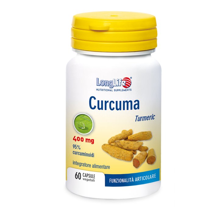 Curcuma 400mg LongLife 60 Capsules Végétariennes