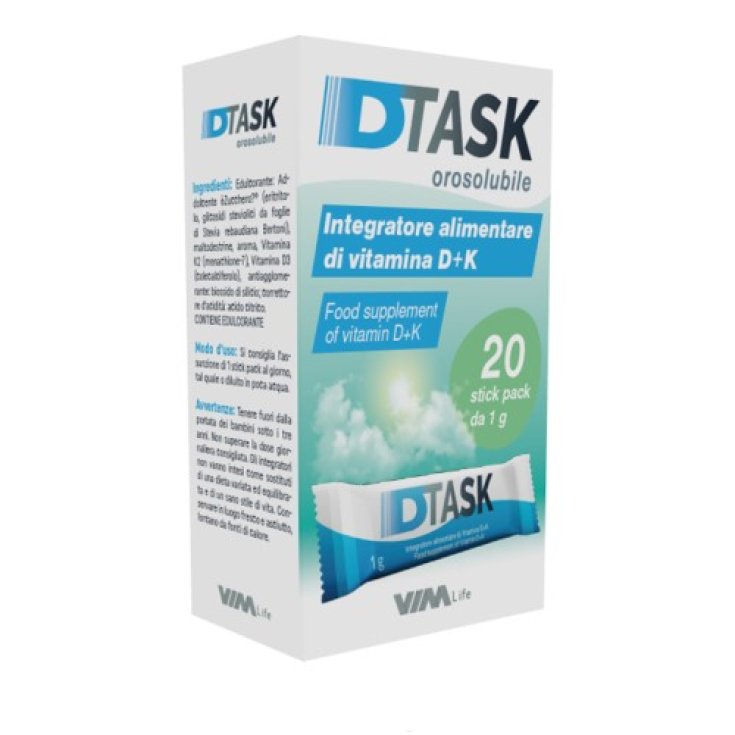 D-Task Orosoluble VimLife 20 StickPack