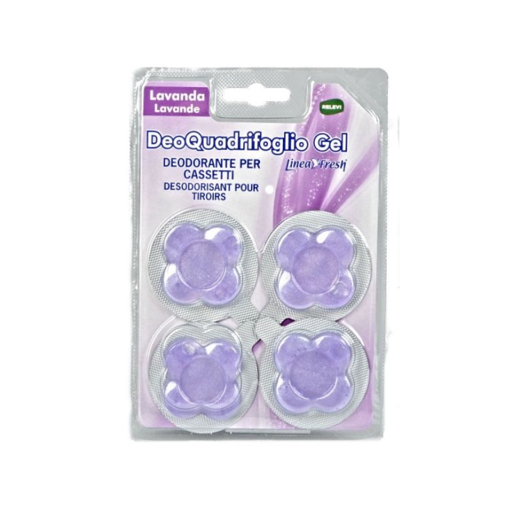 DeoQuadrifoglio Gel Fresh Line Relevi 4 Pièces