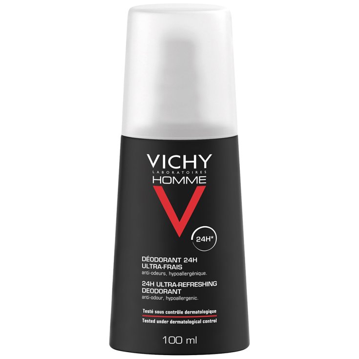 Vichy Homme Déodorant Ultra Frais 24h 100 ml