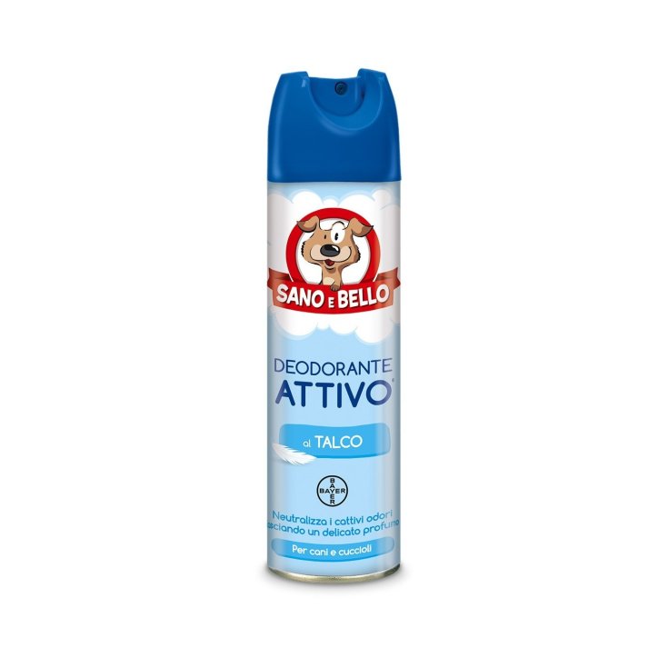 Bayer Healthy And Beautiful Déodorant Actif au Talc 250 ml