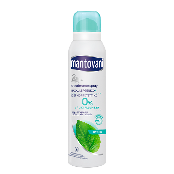 0% Mantovani Sels d'Aluminium Déodorant Spray 150ml