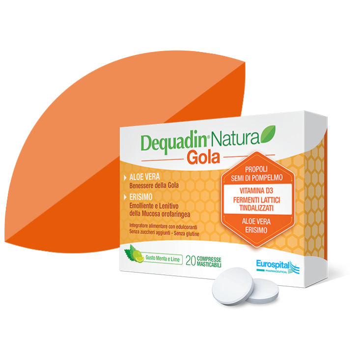 Dequadin Natura Gola Eurospital 20 Comprimés