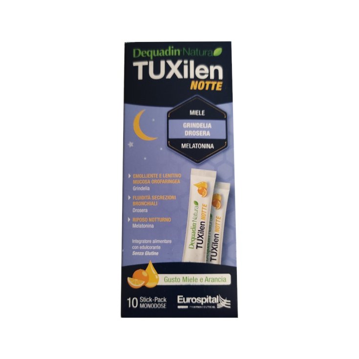 Dequadin Natura Tuxilen Nuit Eurospital 10x10ml