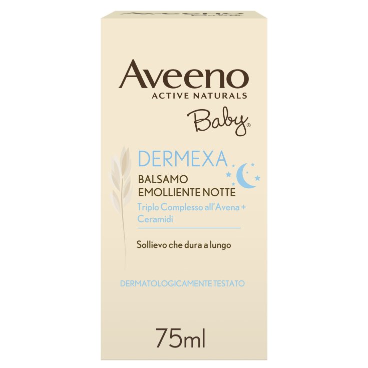 DERMEXA Aveeno Bébé Baume Emollient Nuit 75 ml