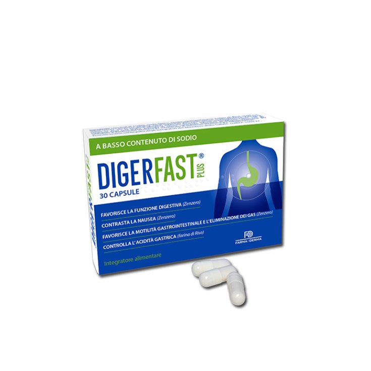 DigerFast Plus Farma-Derma 30 Gélules