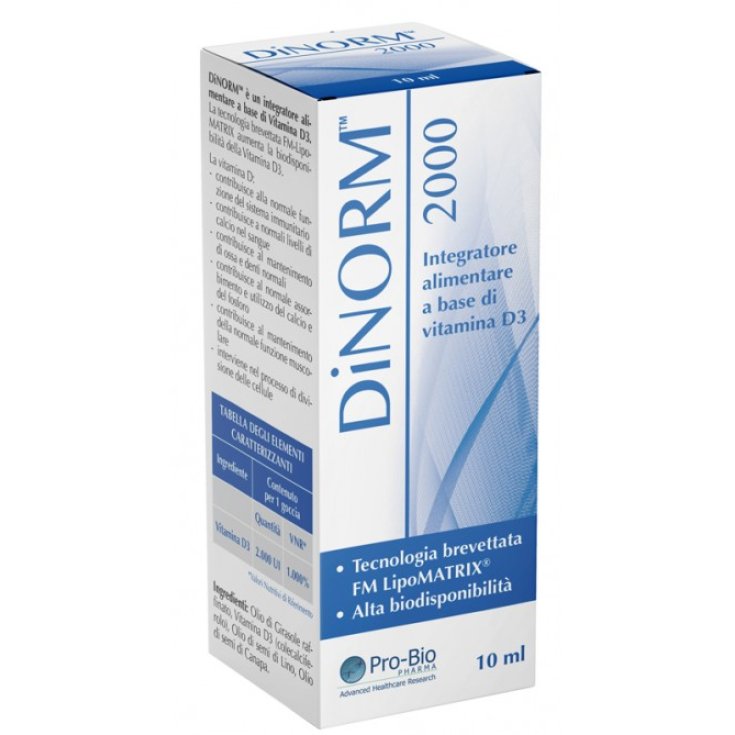 DiNORM 2000 Pro-Bio Gouttes 10ml