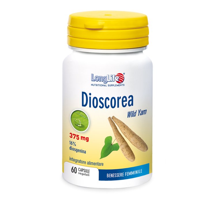 Dioscorea 375mg LongLife 60 Capsules Végétariennes