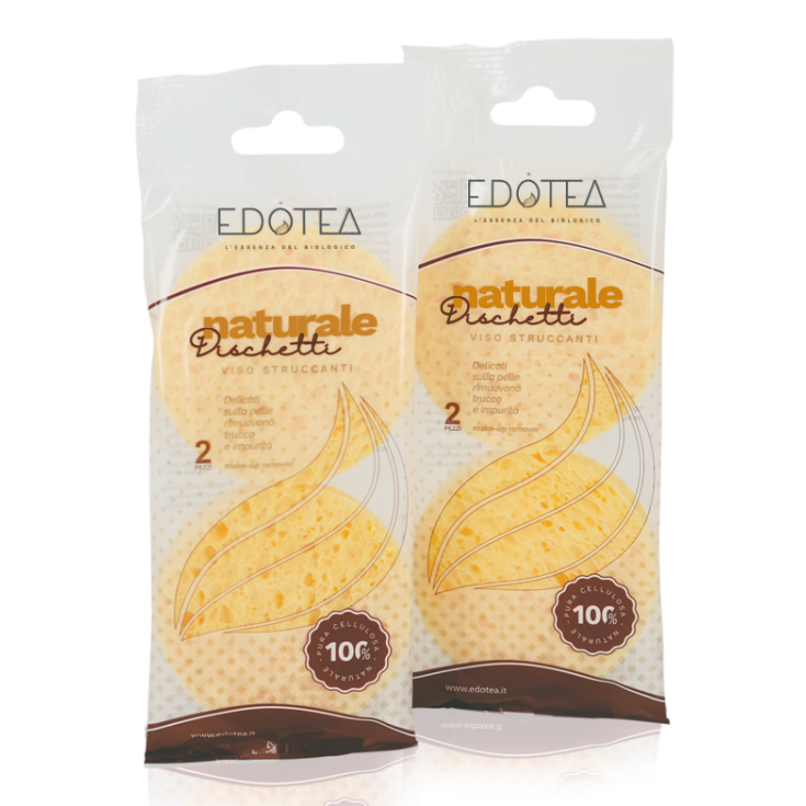 EDOTEA Disques Nettoyants Visage 2 Pièces