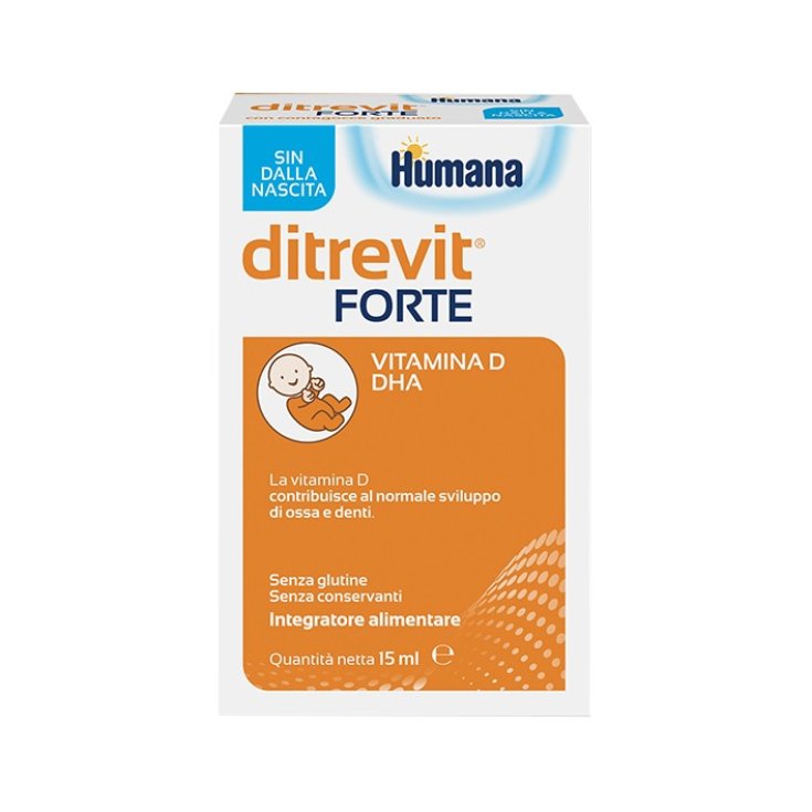 Ditrevit Forte Humana Gouttes 15 ml