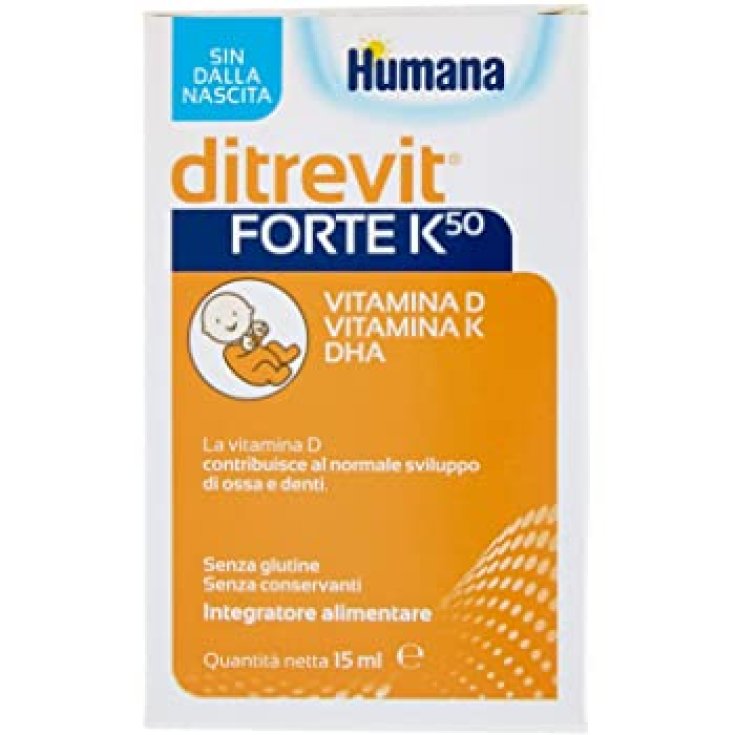 Ditrevit Forte K50 Humana Gouttes 15 ml