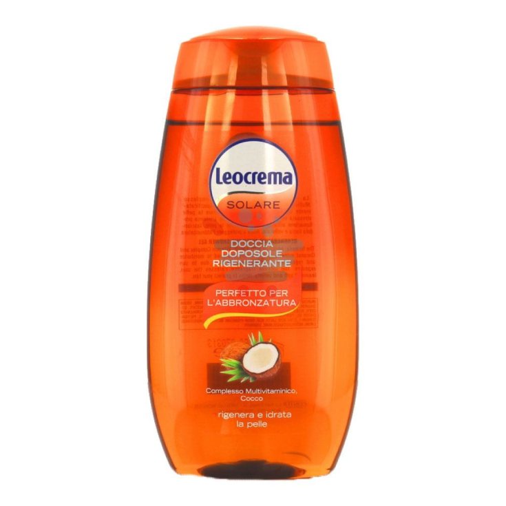 LEOCREMA Mousse de Douche Après-Soleil à la Noix de Coco 300 ml