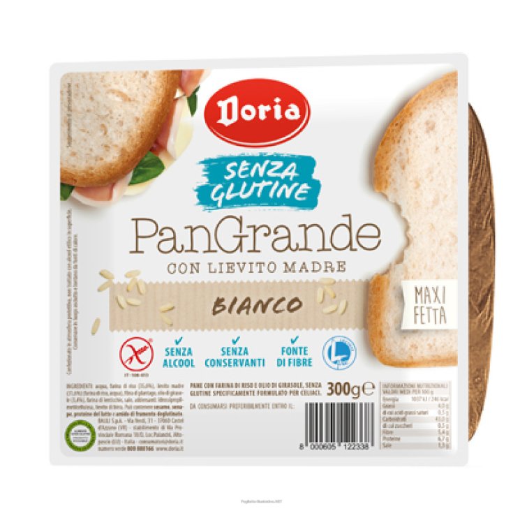 PanGrande Blanc Doria - Sans Gluten 300g