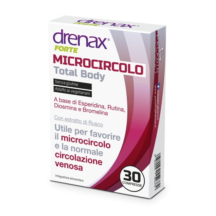 Drenax Forte Microcirculation Corporelle Totale Paldin Pharma 30 Comprimés