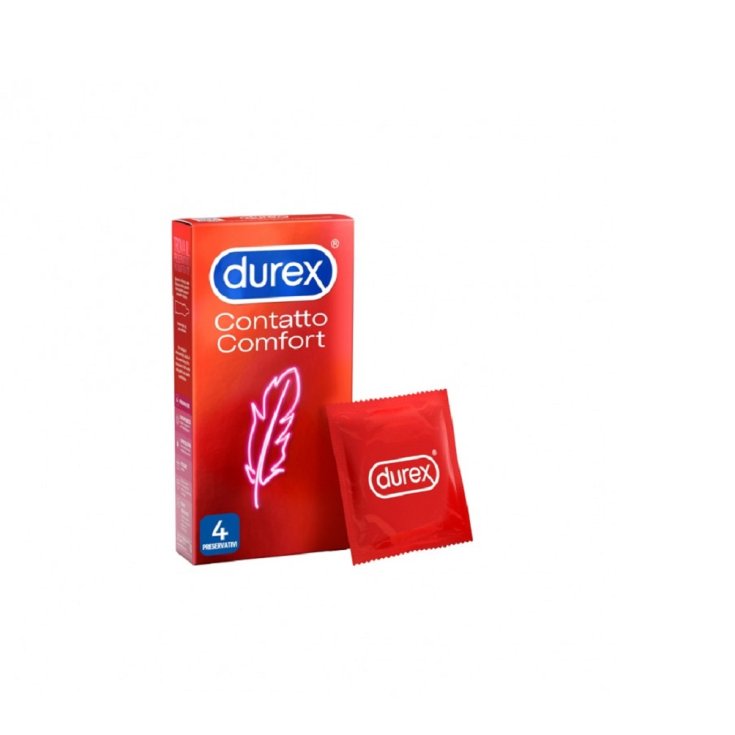 Durex Confort Contact 4 Préservatifs