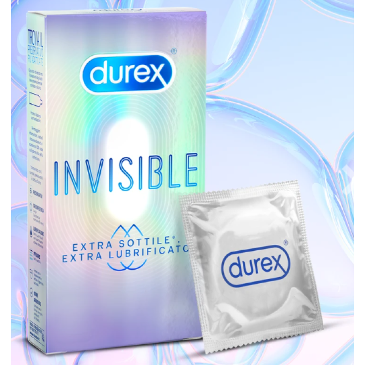 Durex Invisible Extra 6 Préservatifs